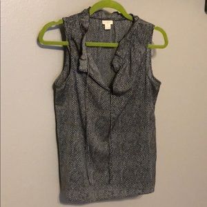 J crew herringbone top